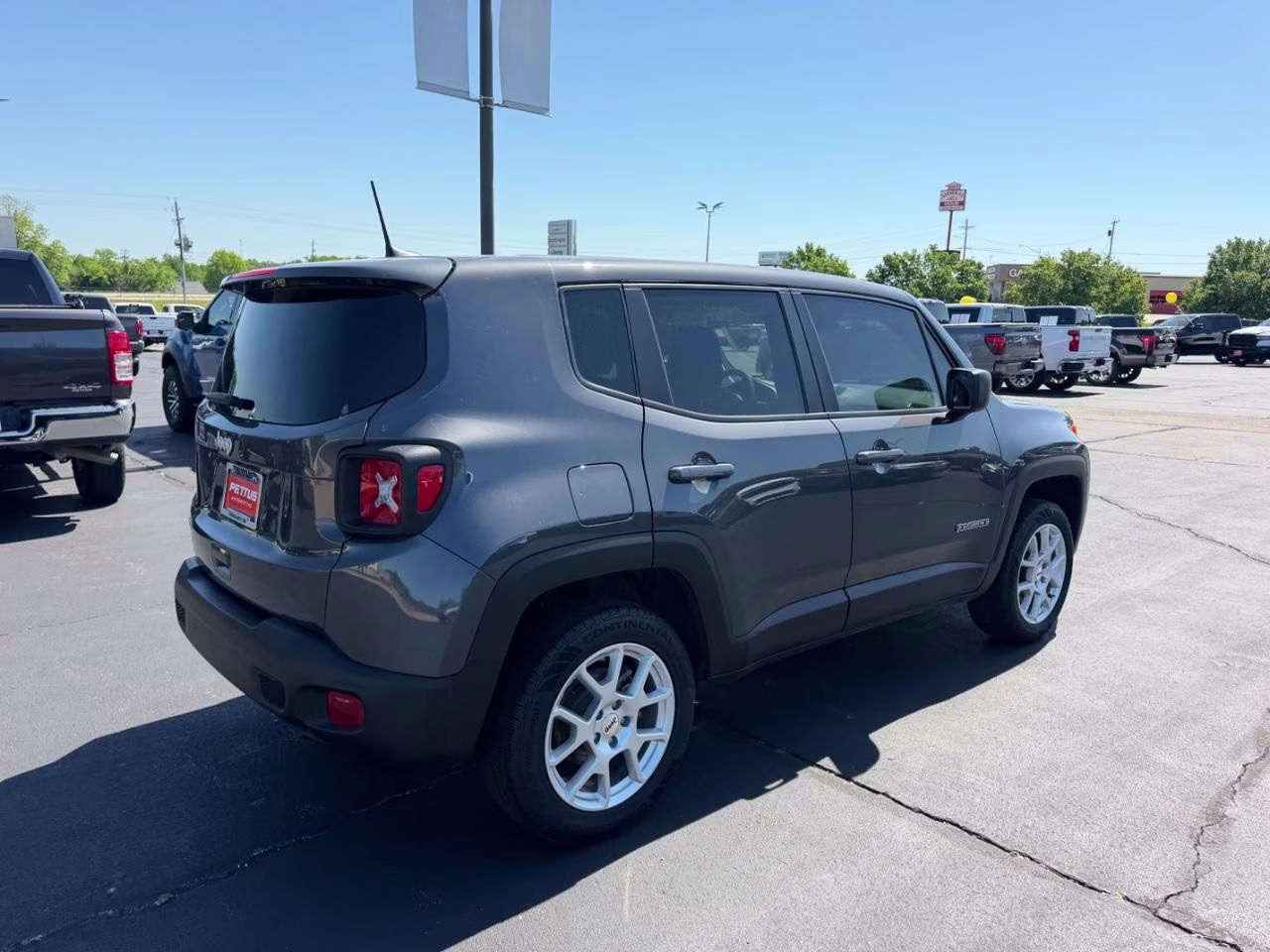 2023 Graphite Gray Jeep Renegade Latitude 4X4 SUV