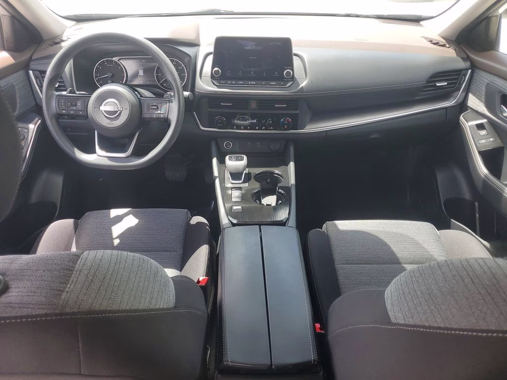 2023 Brilliant Silver Metallic Nissan Rogue SV FWD SUV