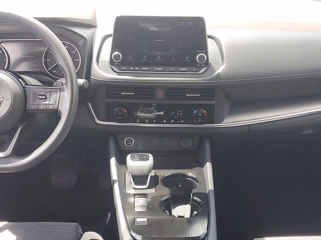 2023 Brilliant Silver Metallic Nissan Rogue SV FWD SUV