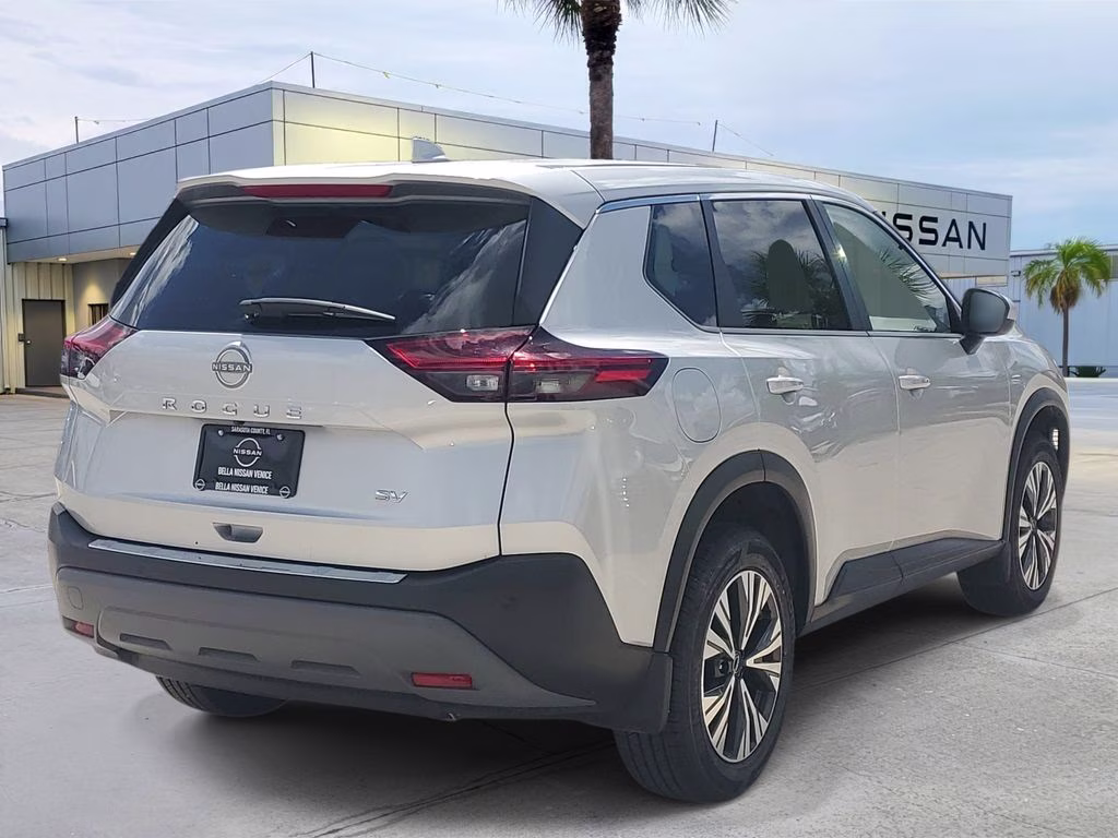 2023 Brilliant Silver Metallic Nissan Rogue SV FWD SUV