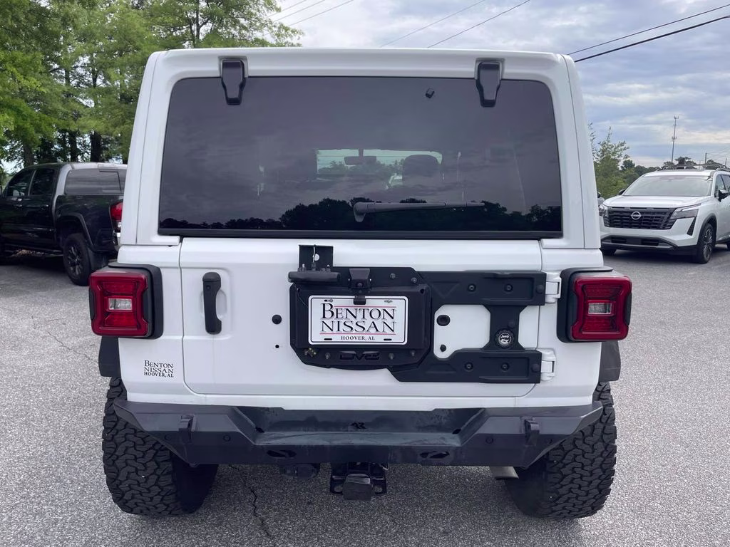 2021 Bright White Clearcoat Jeep Wrangler Unlimited Rubicon 4X4 SUV