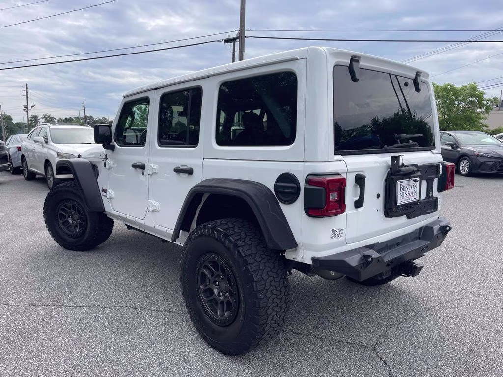 2021 Bright White Clearcoat Jeep Wrangler Unlimited Rubicon 4X4 SUV