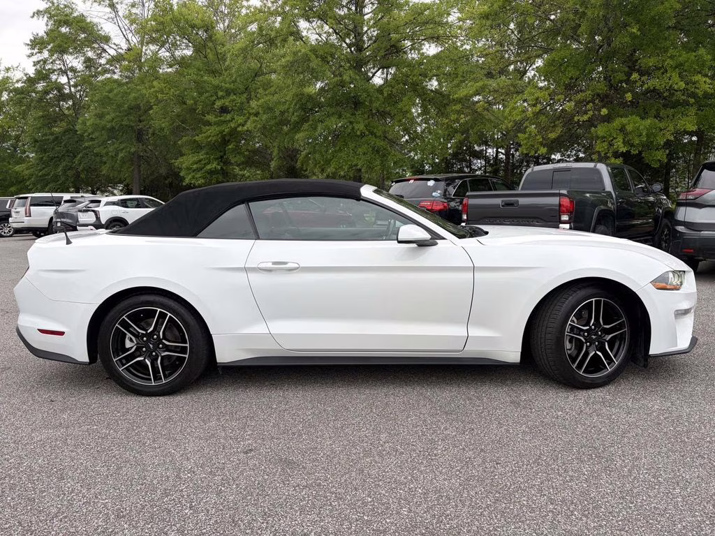 2023 Oxford White Ford Mustang EcoBoost Premium RWD Convertible