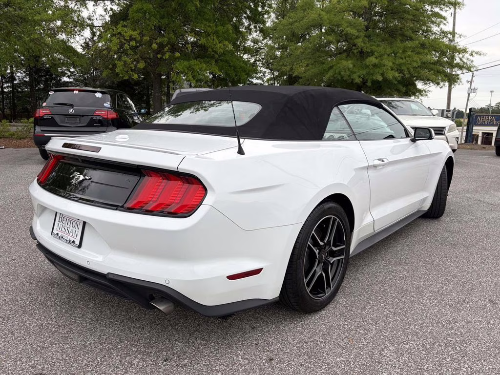 2023 Oxford White Ford Mustang EcoBoost Premium RWD Convertible