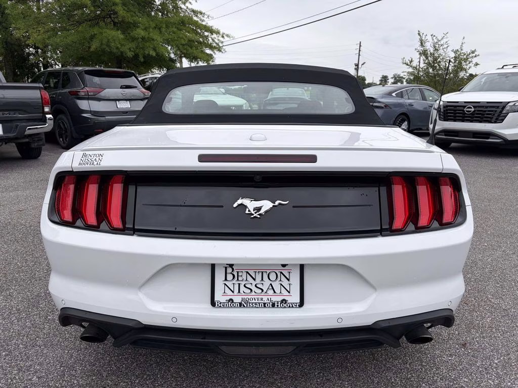 2023 Oxford White Ford Mustang EcoBoost Premium RWD Convertible