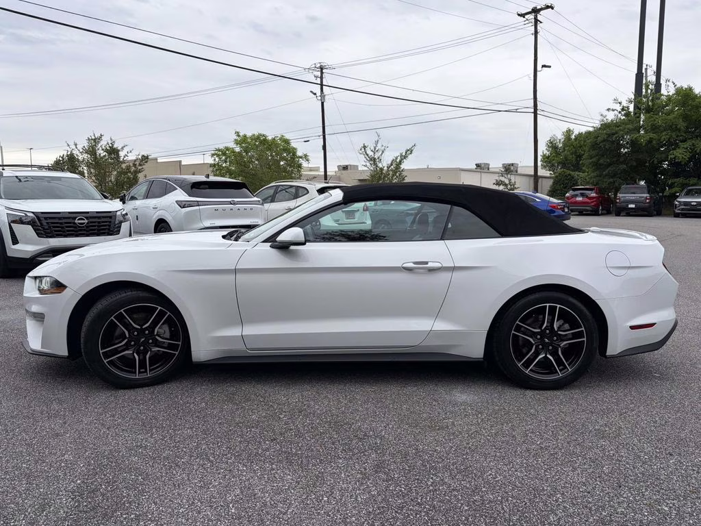 2023 Oxford White Ford Mustang EcoBoost Premium RWD Convertible