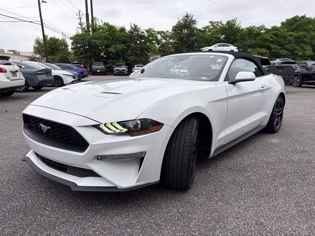 2023 Oxford White Ford Mustang EcoBoost Premium RWD Convertible