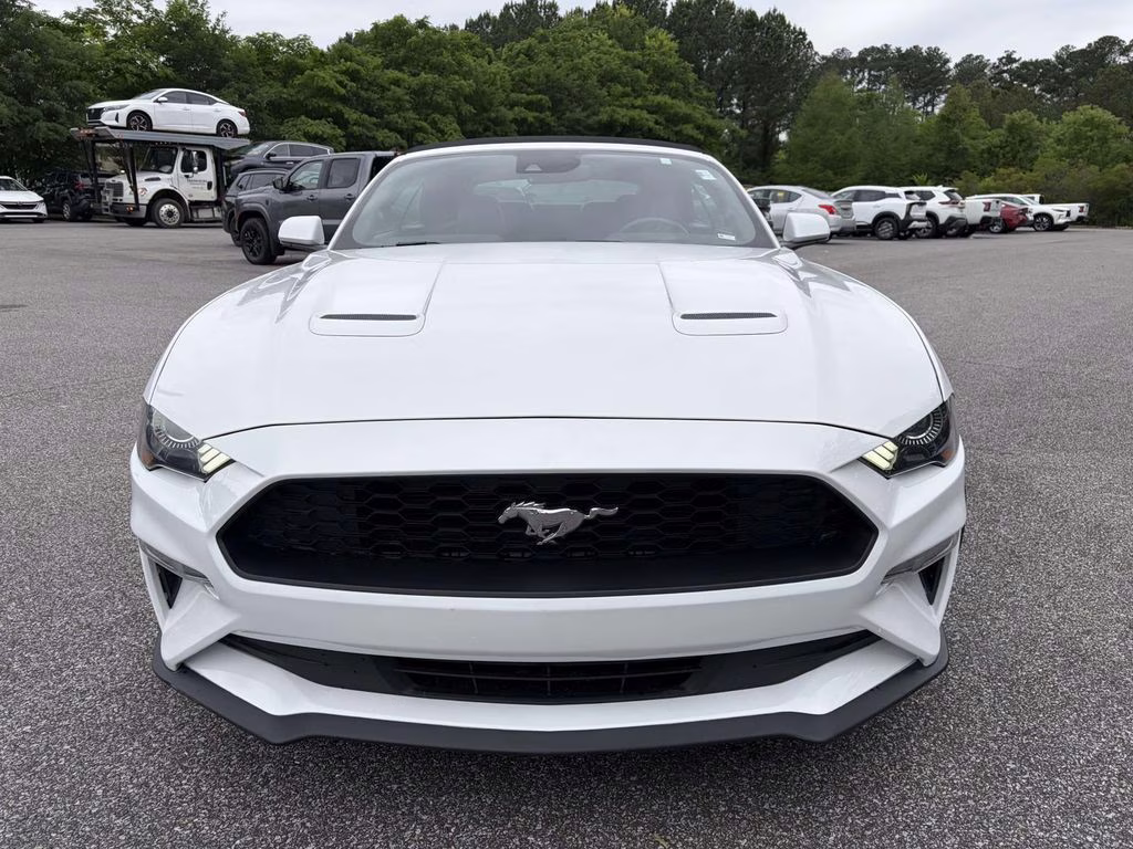 2023 Oxford White Ford Mustang EcoBoost Premium RWD Convertible