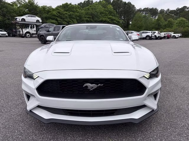 2023 Oxford White Ford Mustang EcoBoost Premium RWD Convertible
