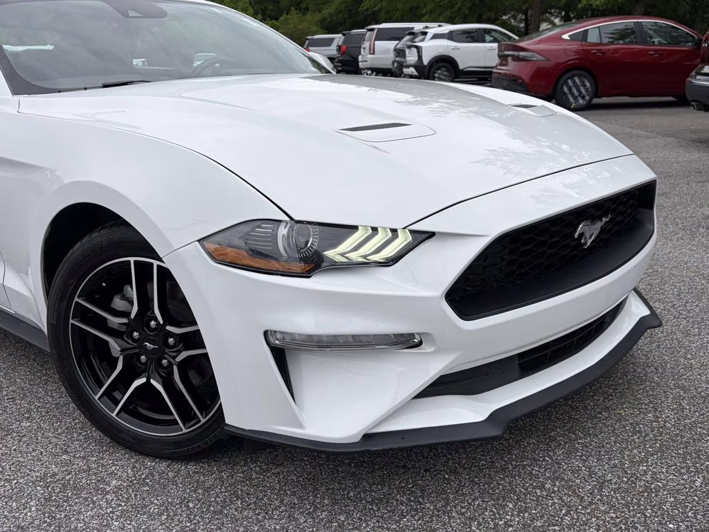 2023 Oxford White Ford Mustang EcoBoost Premium RWD Convertible