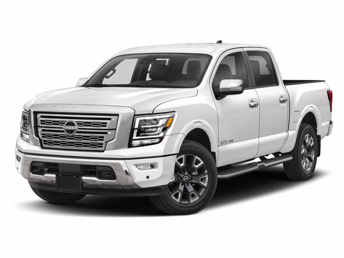 2024 Pearl White Metallic Nissan Titan Platinum Reserve 4X4 Truck