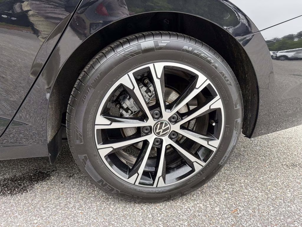 2025 Black Volkswagen Jetta 1.5T Sport FWD Sedan