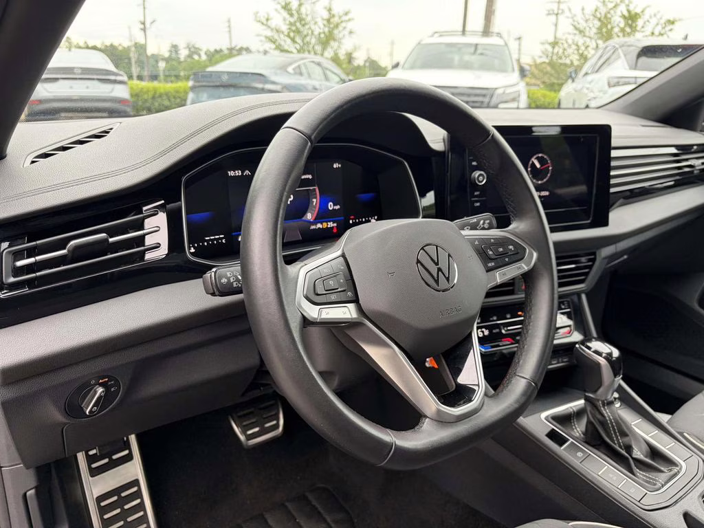 2025 Black Volkswagen Jetta 1.5T Sport FWD Sedan