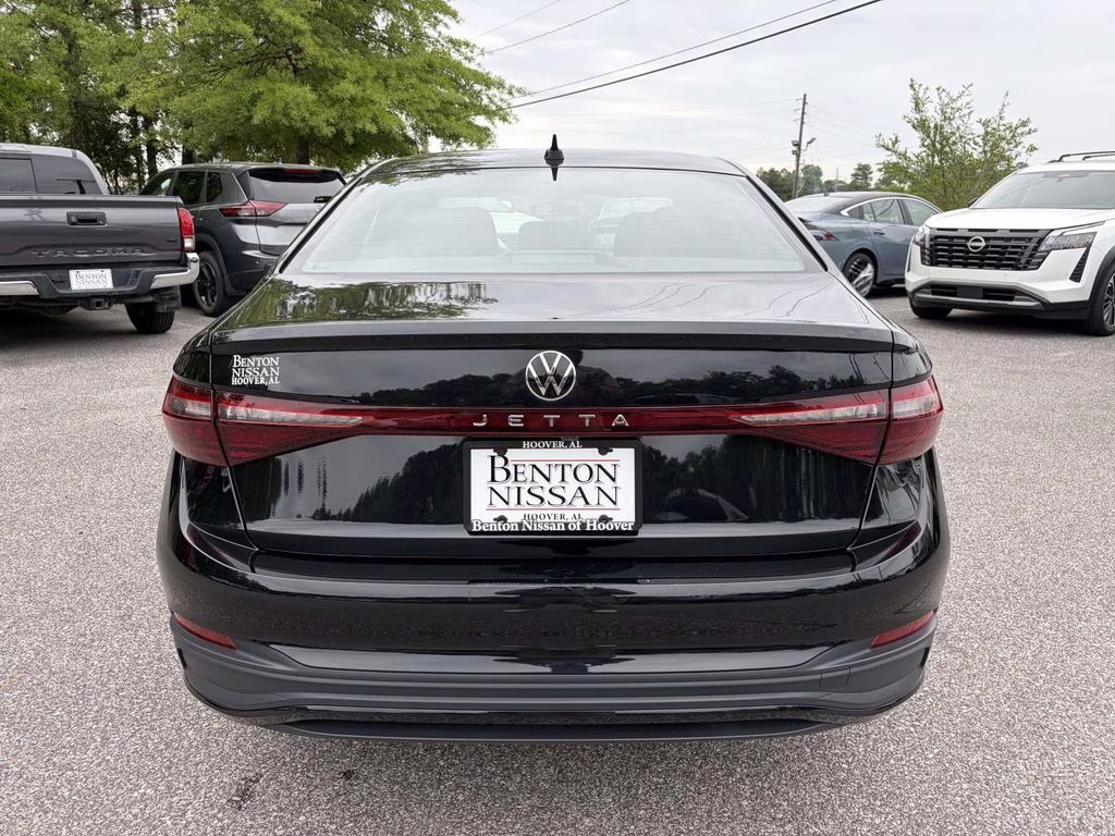 2025 Black Volkswagen Jetta 1.5T Sport FWD Sedan