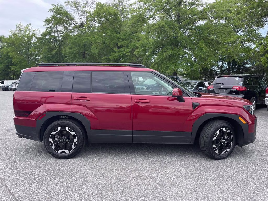 2025 Ultimate Red Hyundai Santa Fe SEL AWD SUV