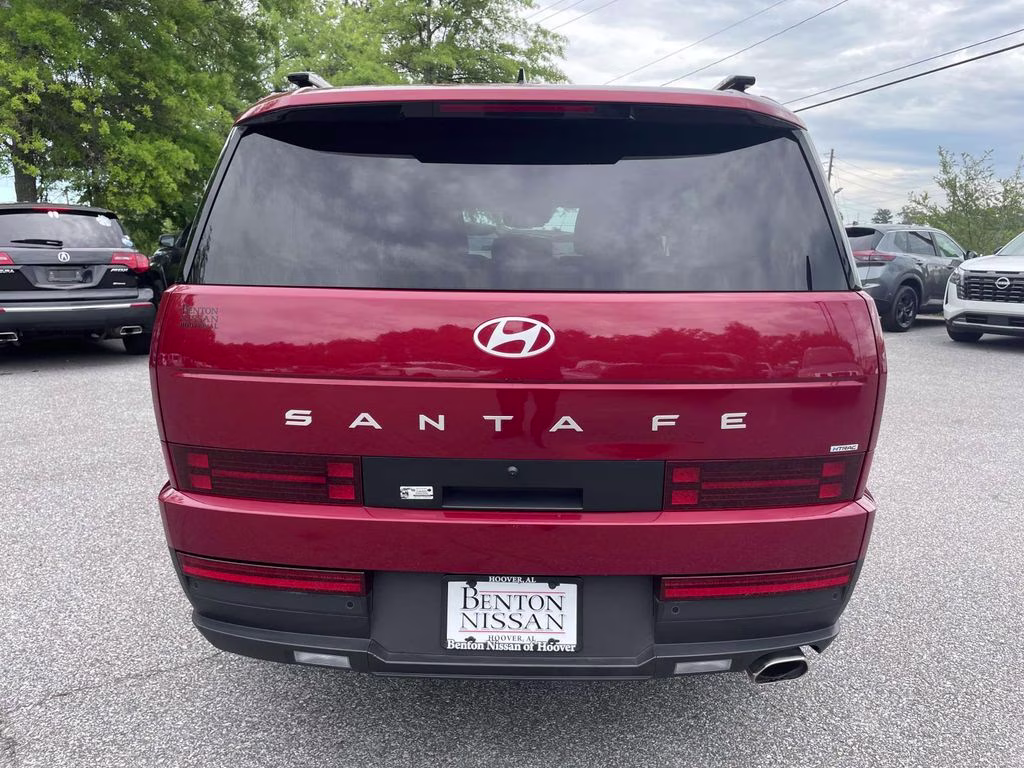 2025 Ultimate Red Hyundai Santa Fe SEL AWD SUV