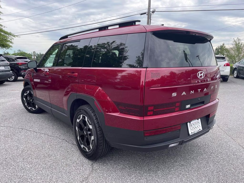2025 Ultimate Red Hyundai Santa Fe SEL AWD SUV