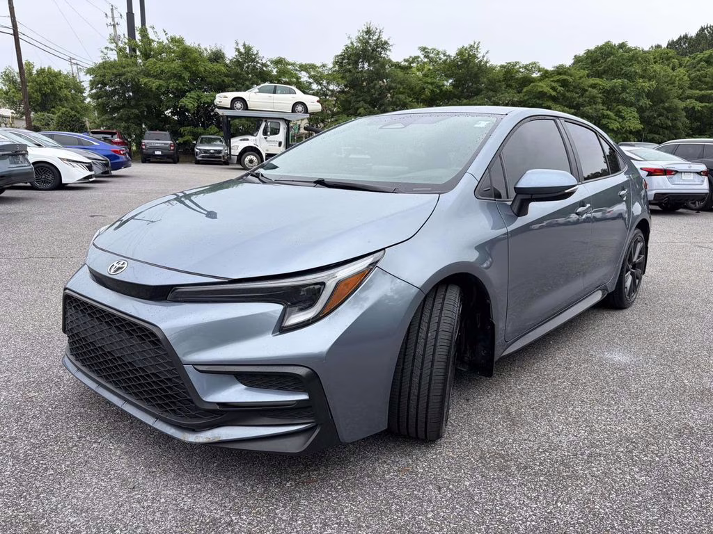 2024 Celestite Toyota Corolla SE FWD Sedan