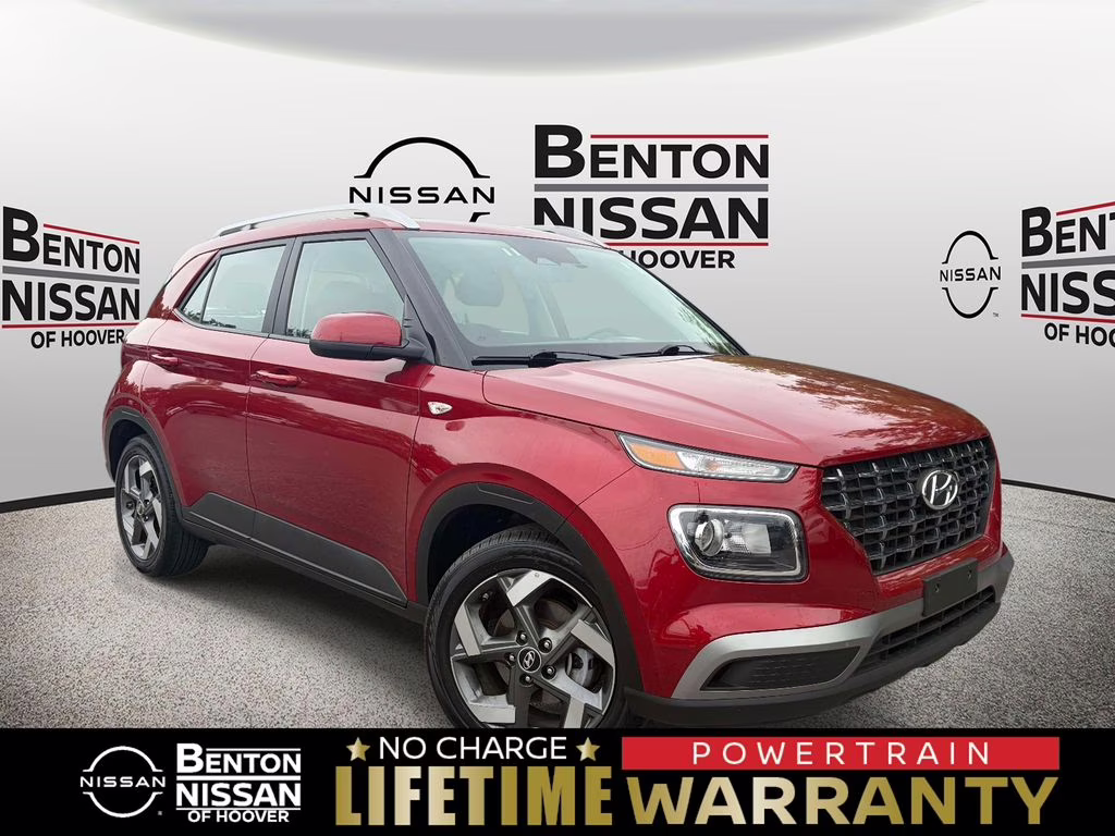 2025 Ultimate Red Hyundai Venue SEL FWD SUV