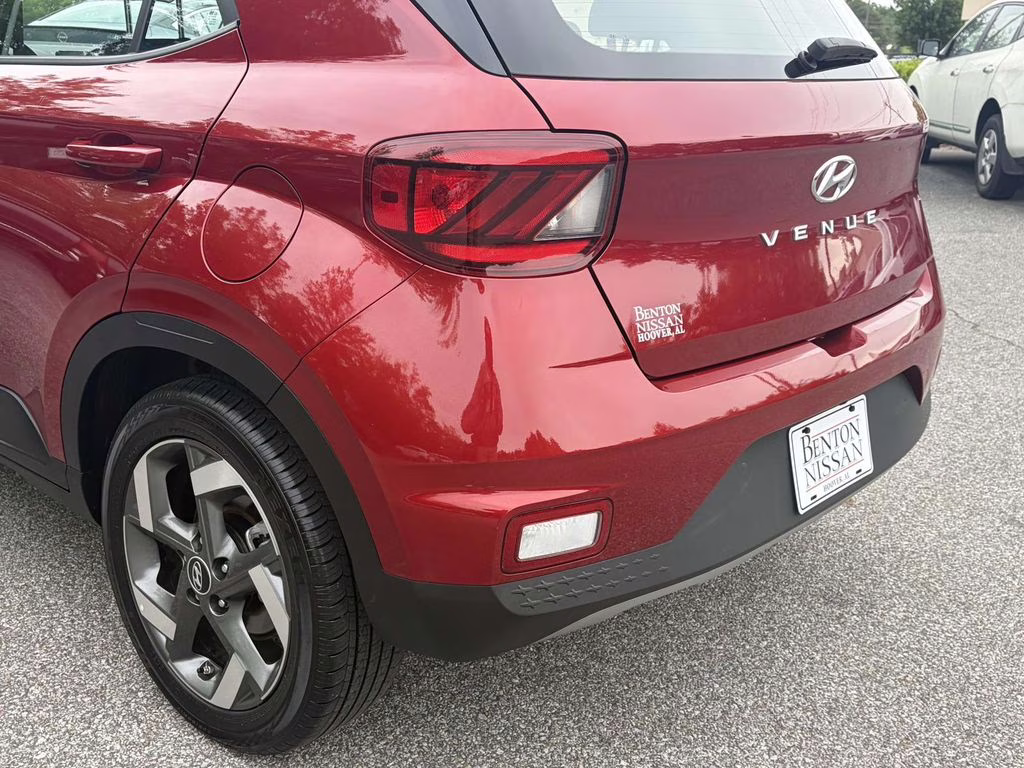 2025 Ultimate Red Hyundai Venue SEL FWD SUV