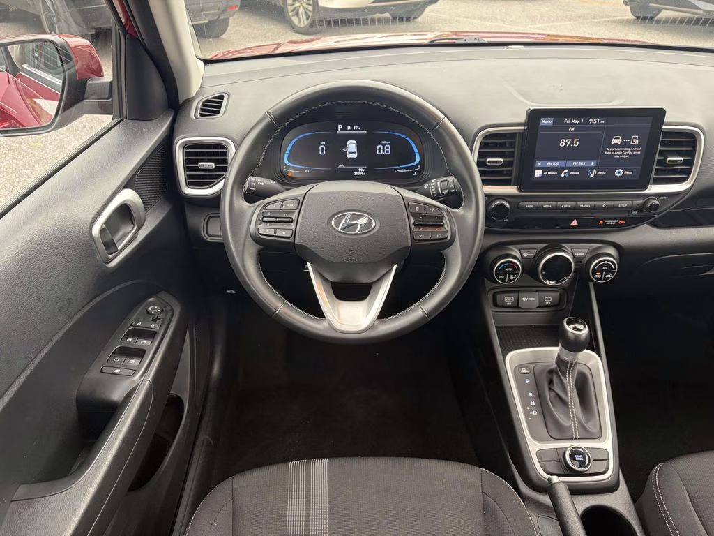 2025 Ultimate Red Hyundai Venue SEL FWD SUV