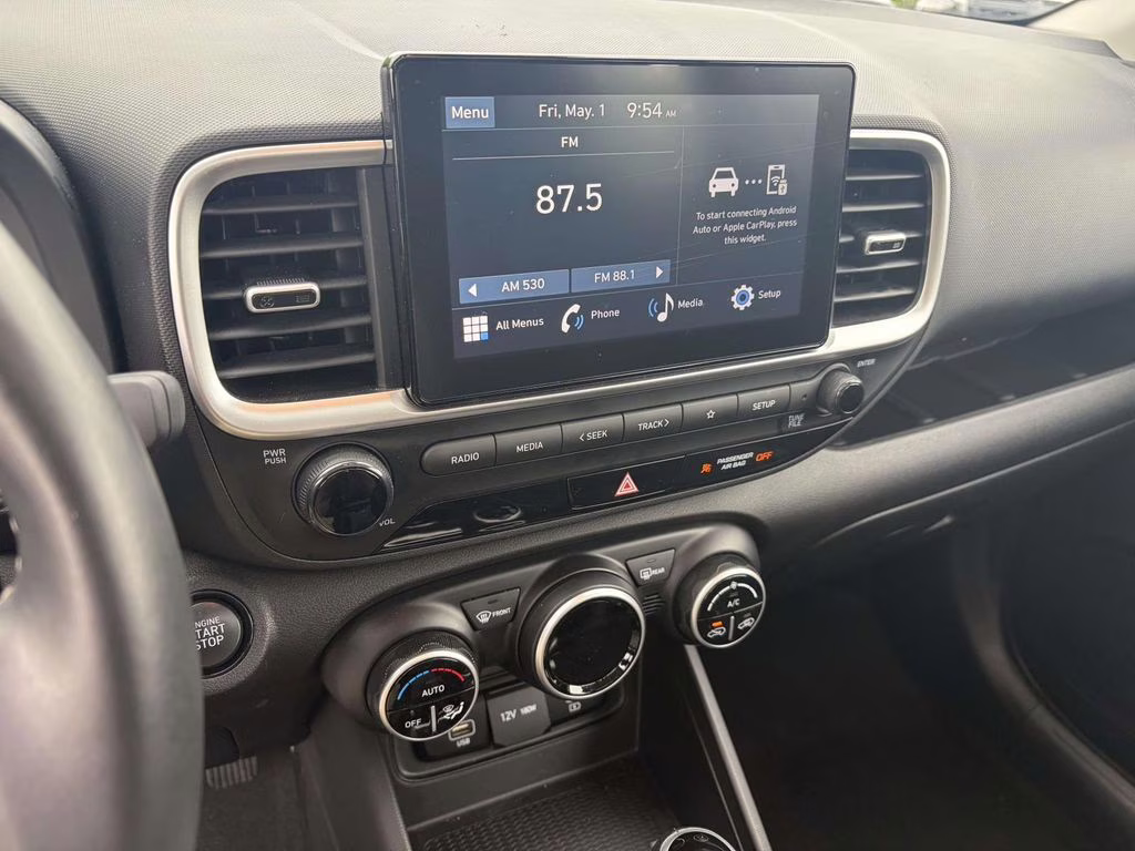 2025 Ultimate Red Hyundai Venue SEL FWD SUV
