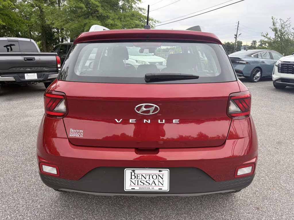 2025 Ultimate Red Hyundai Venue SEL FWD SUV