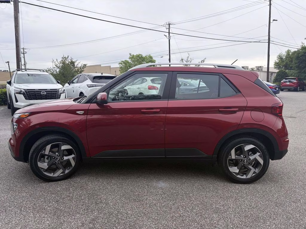 2025 Ultimate Red Hyundai Venue SEL FWD SUV