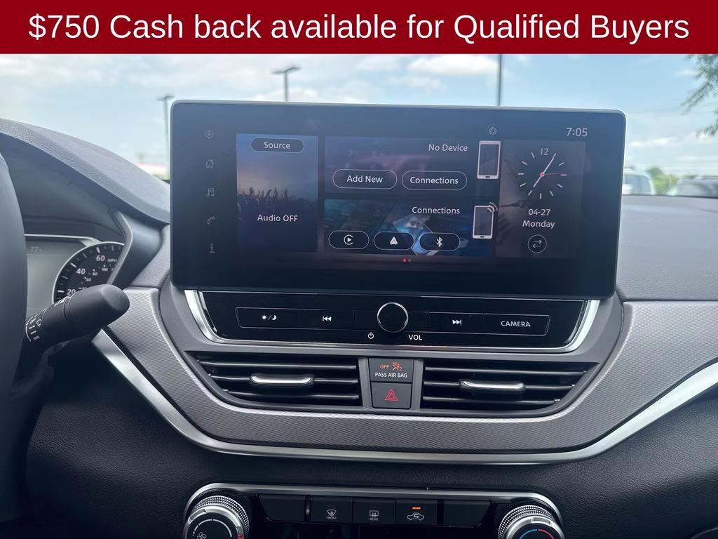 2026 Gray Sky Pearl Nissan Altima 2.5 SR FWD Sedan