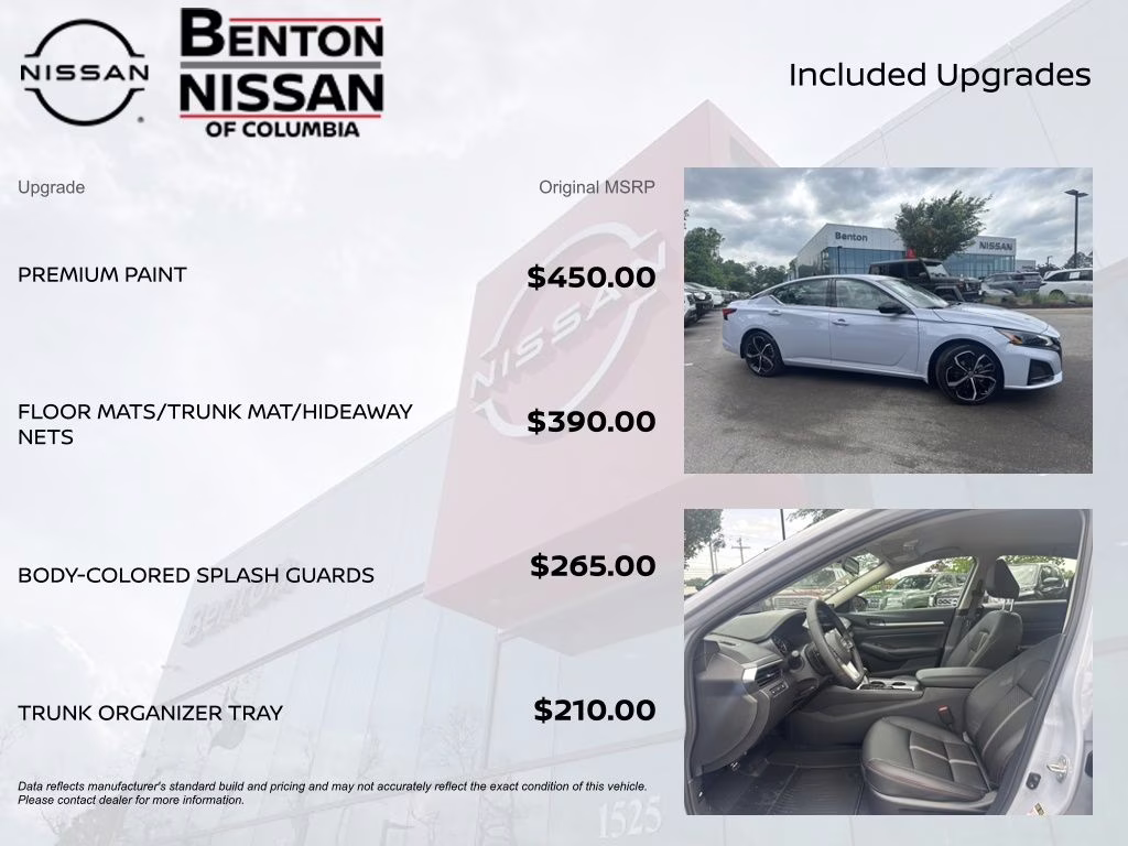 2026 Gray Sky Pearl Nissan Altima 2.5 SR FWD Sedan