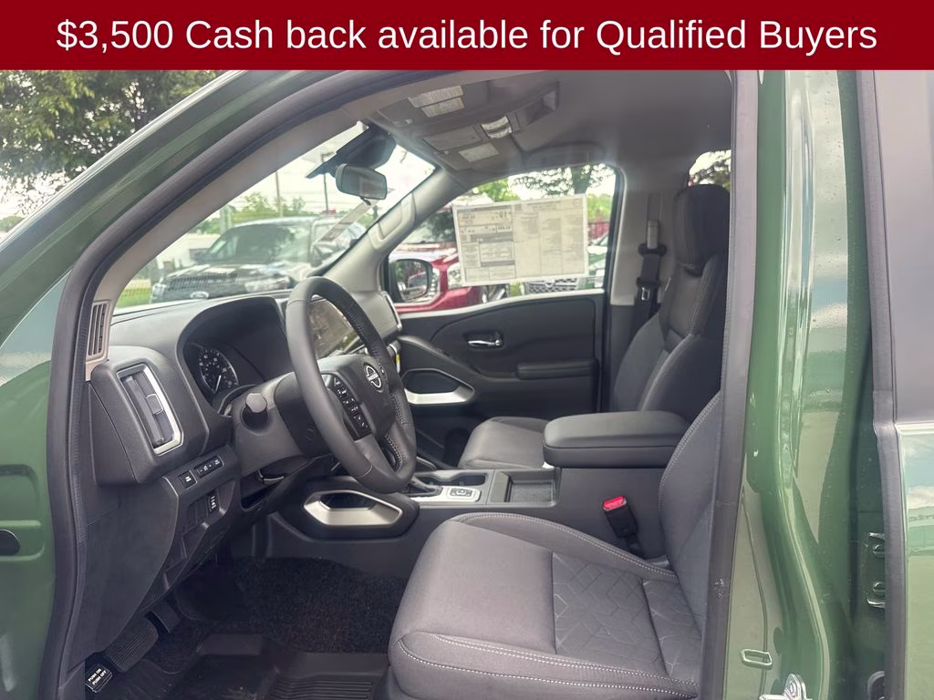 2026 Tactical Green Metallic Nissan Frontier SV 4X4 Truck