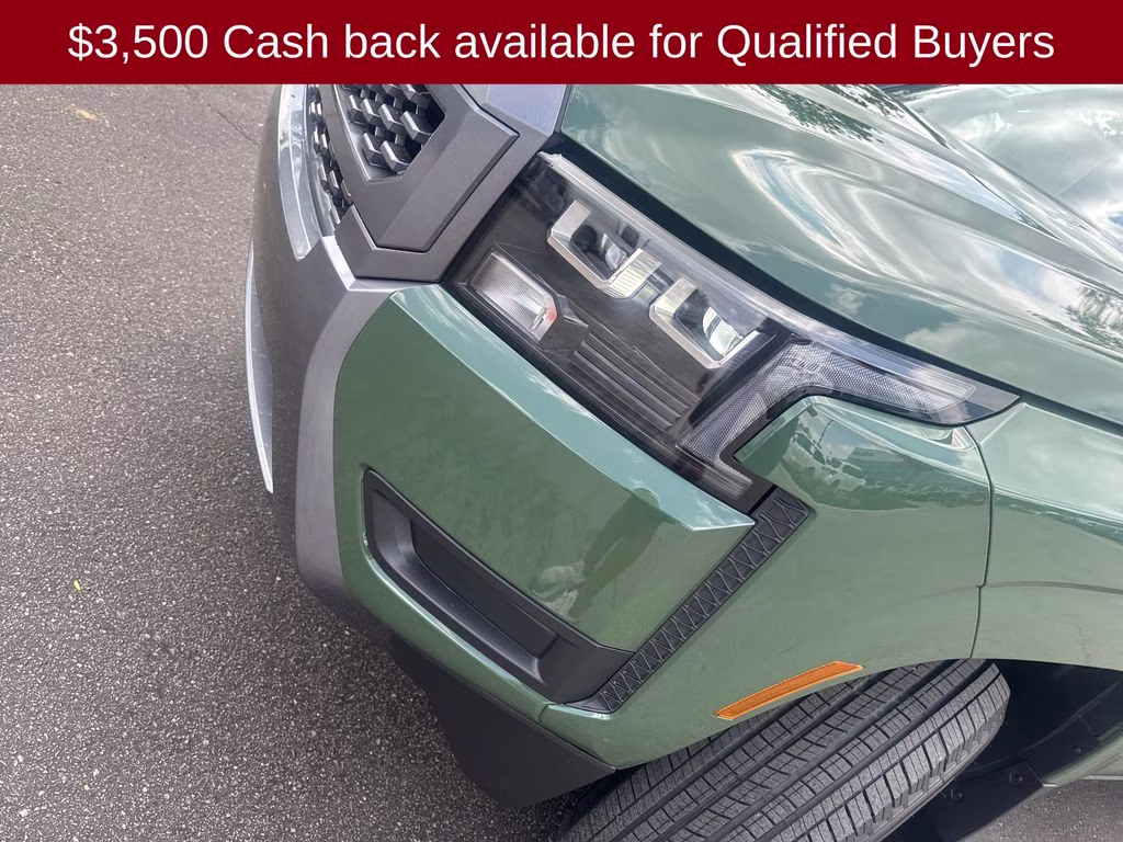 2026 Tactical Green Metallic Nissan Frontier SV 4X4 Truck