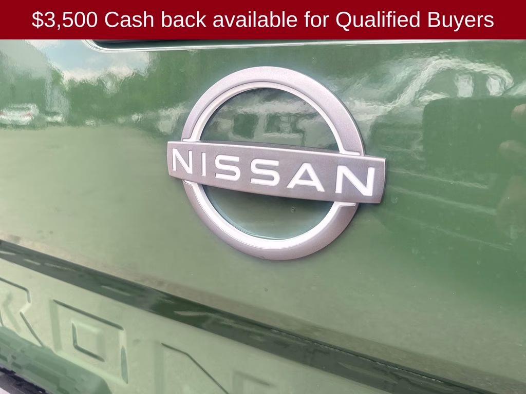 2026 Tactical Green Metallic Nissan Frontier SV 4X4 Truck