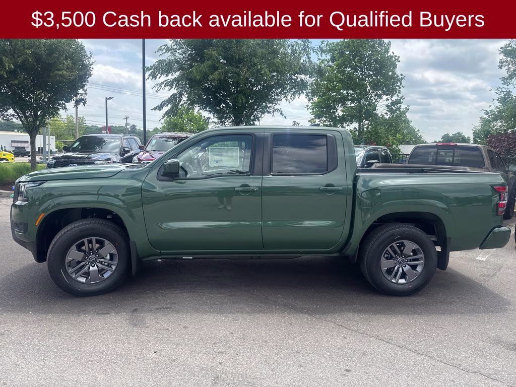 2026 Tactical Green Metallic Nissan Frontier SV 4X4 Truck