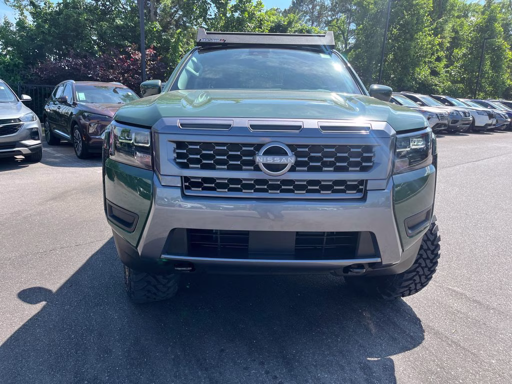 2026 Tactical Green Metallic Nissan Frontier SV 4X4 Truck