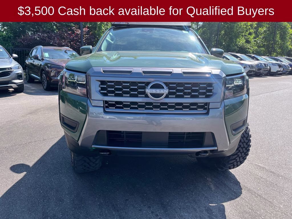 2026 Tactical Green Metallic Nissan Frontier SV 4X4 Truck