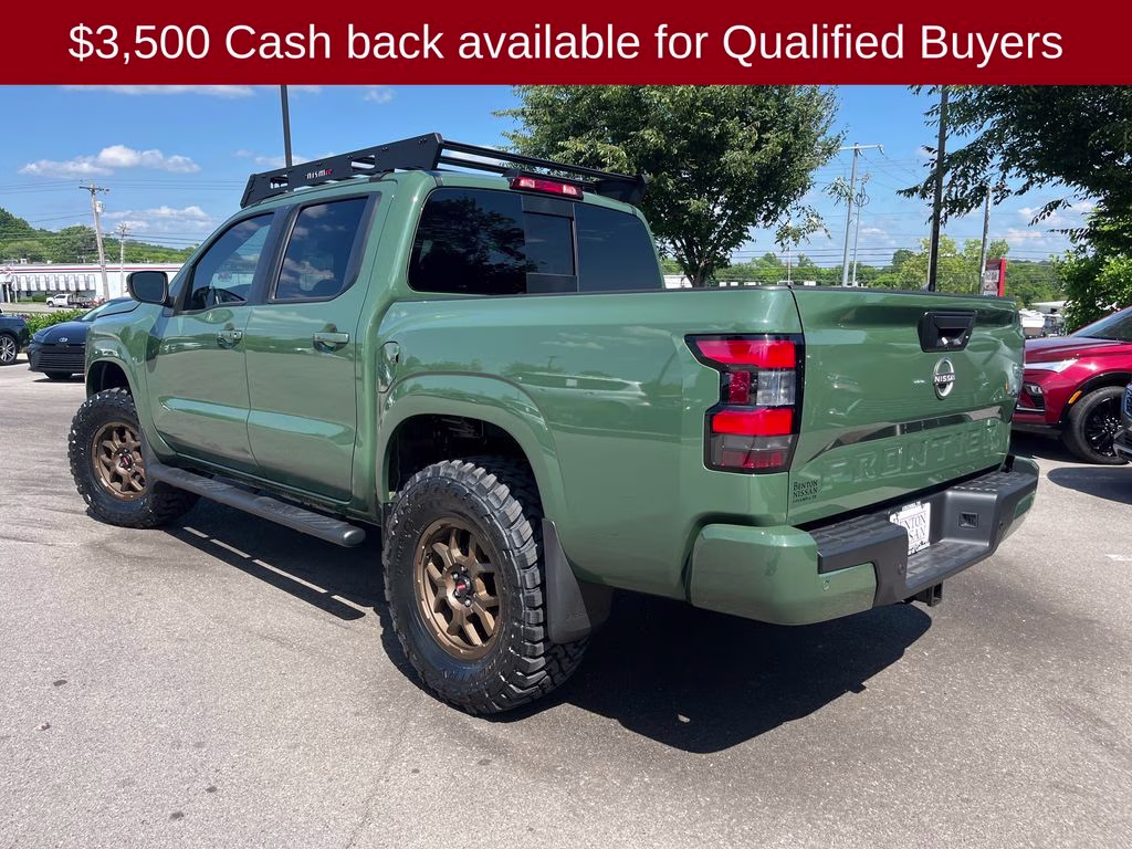 2026 Tactical Green Metallic Nissan Frontier SV 4X4 Truck