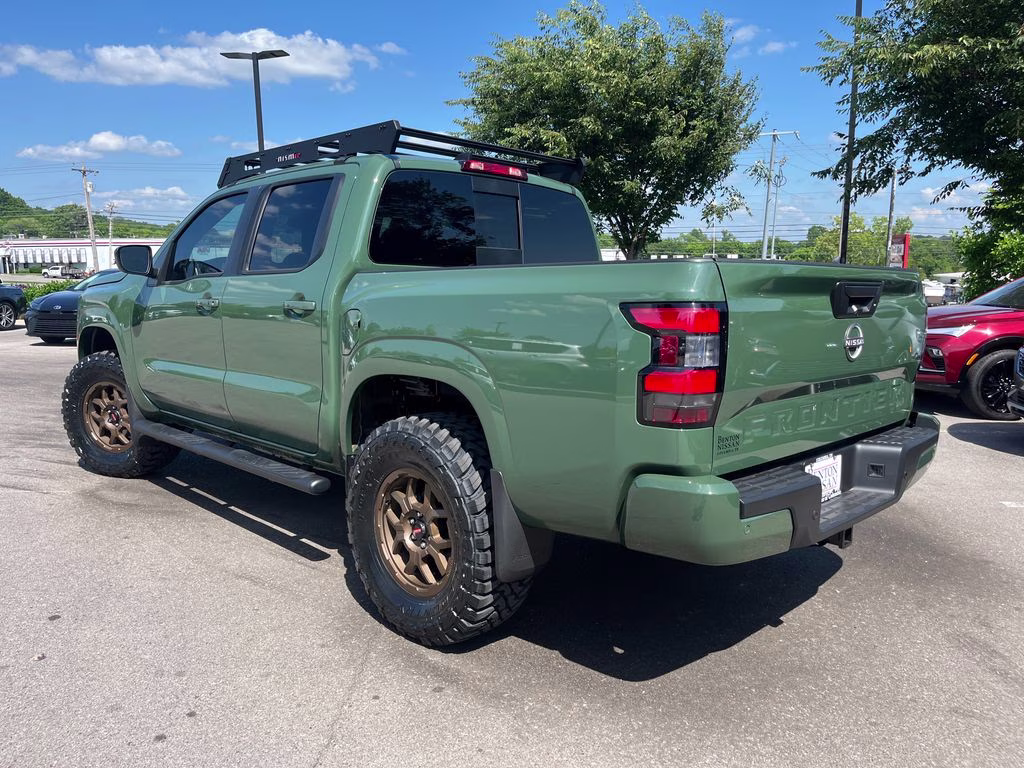 2026 Tactical Green Metallic Nissan Frontier SV 4X4 Truck