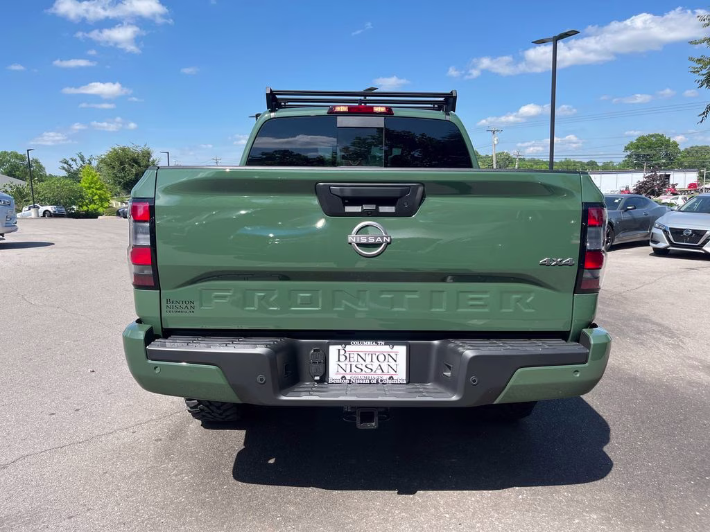 2026 Tactical Green Metallic Nissan Frontier SV 4X4 Truck