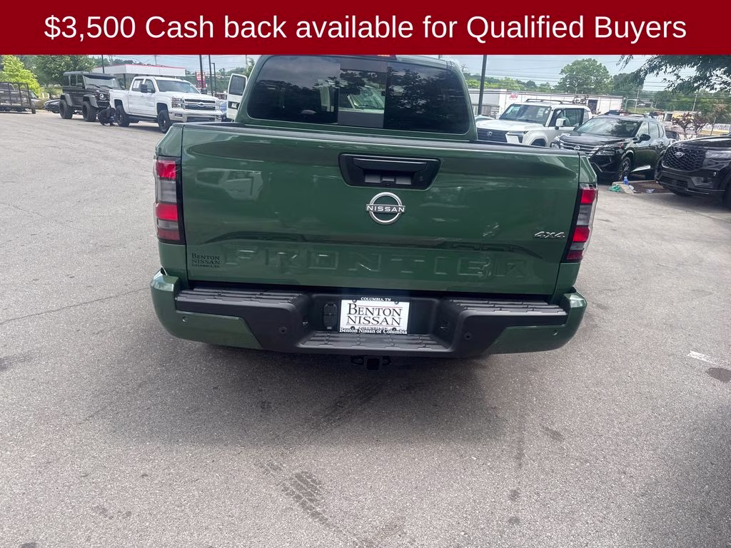 2026 Tactical Green Metallic Nissan Frontier SV 4X4 Truck