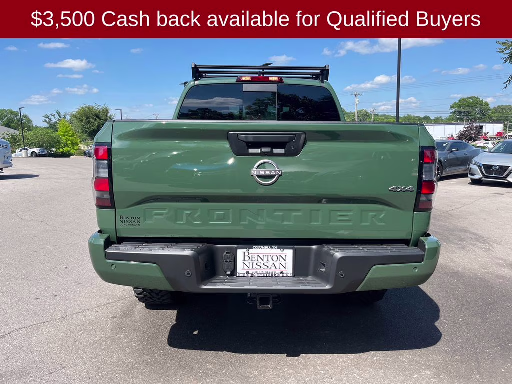 2026 Tactical Green Metallic Nissan Frontier SV 4X4 Truck