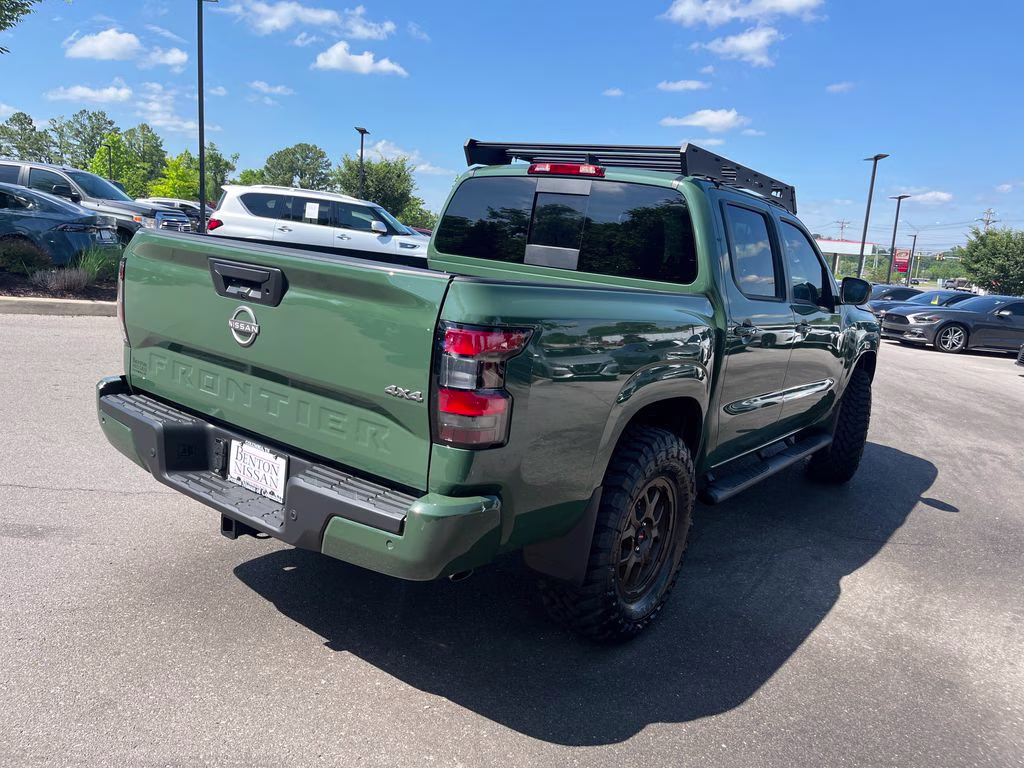 2026 Tactical Green Metallic Nissan Frontier SV 4X4 Truck