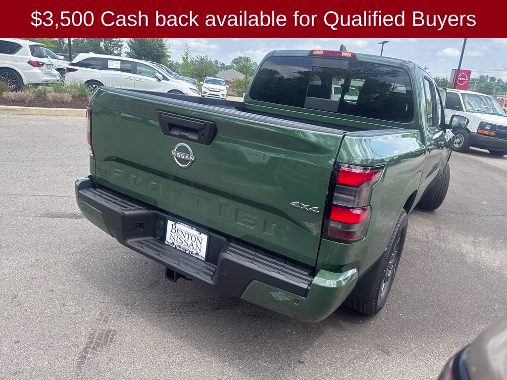 2026 Tactical Green Metallic Nissan Frontier SV 4X4 Truck