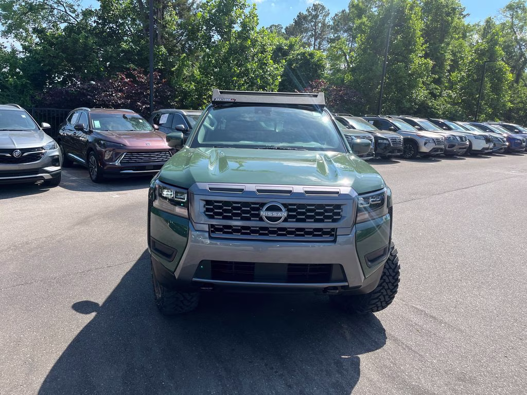 2026 Tactical Green Metallic Nissan Frontier SV 4X4 Truck