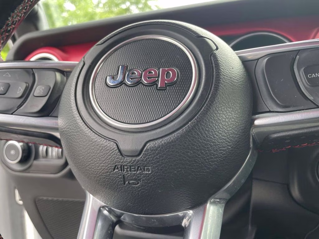 2021 Bright White Clearcoat Jeep Wrangler Unlimited Rubicon 4X4 SUV