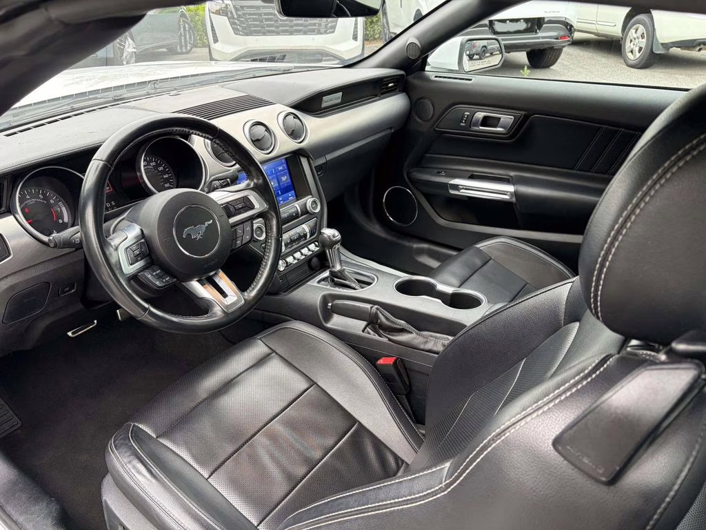 2023 Oxford White Ford Mustang EcoBoost Premium RWD Convertible