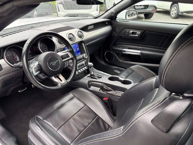 2023 Oxford White Ford Mustang EcoBoost Premium RWD Convertible