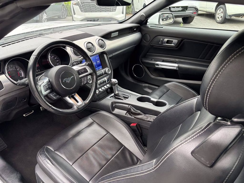 2023 Oxford White Ford Mustang EcoBoost Premium RWD Convertible