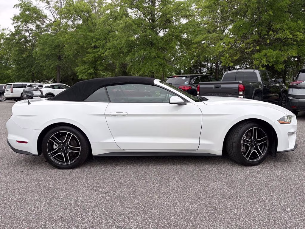 2023 Oxford White Ford Mustang EcoBoost Premium RWD Convertible