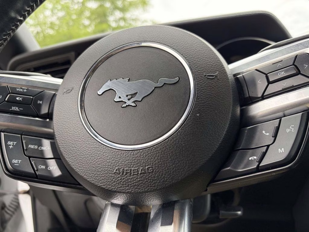 2023 Oxford White Ford Mustang EcoBoost Premium RWD Convertible